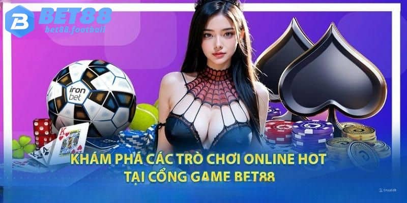 Bet88 sở hữu kho game hấp dẫn với nhiều chủ đề săn thưởng