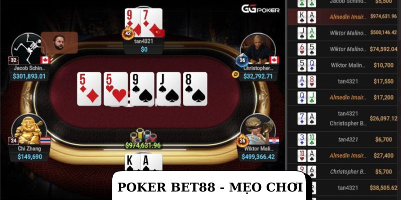 Bỏ túi những mẹo chinh phục Poker từ dân chơi chuyên nghiệp